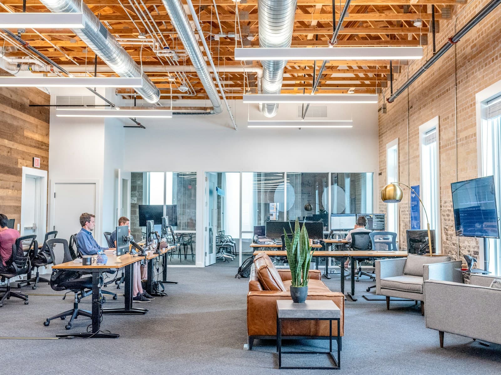 Professional accounting workspace